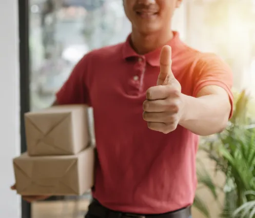 master mover with thumb up