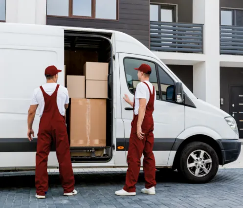 master movers lodaing van